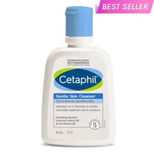 Cetaphil Gentle Skin CleanserDry to NormalSensitive Skin (125 ml) | Face Wash for Dry & Sensitive Skin